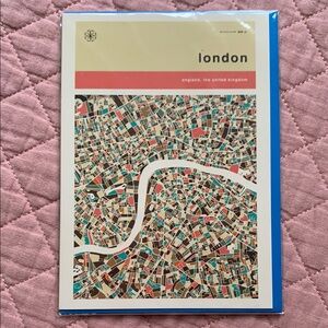 EAST END PRINT - London Streetguide by Jazzberry Blue - Card - print